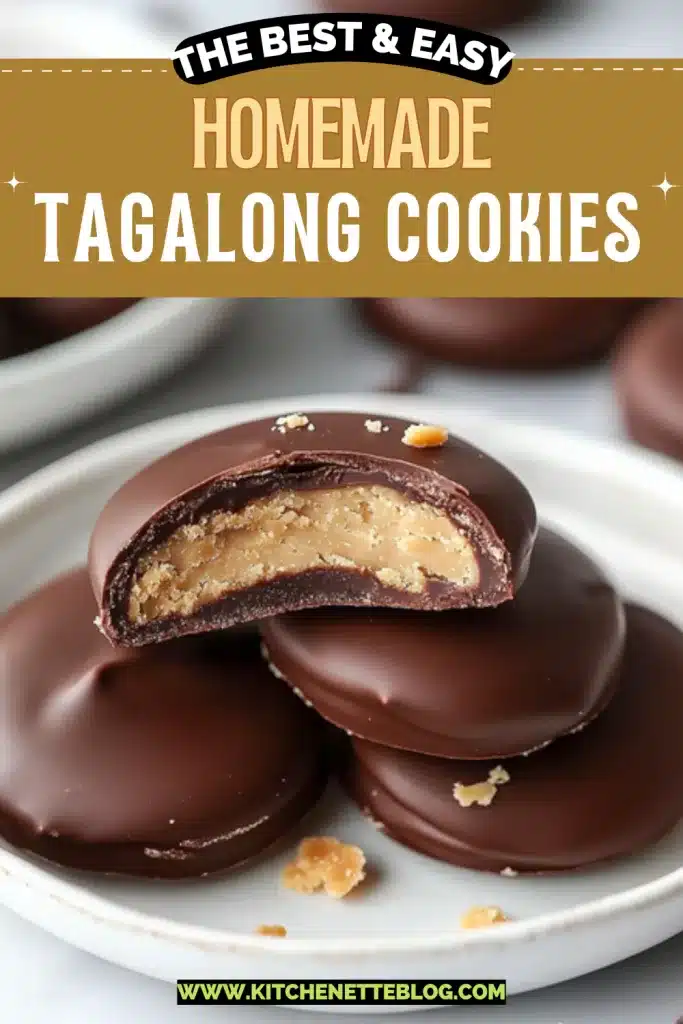 Homemade Tagalong Cookies
