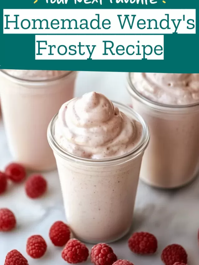 Homemade Wendy’s Frosty Recipe