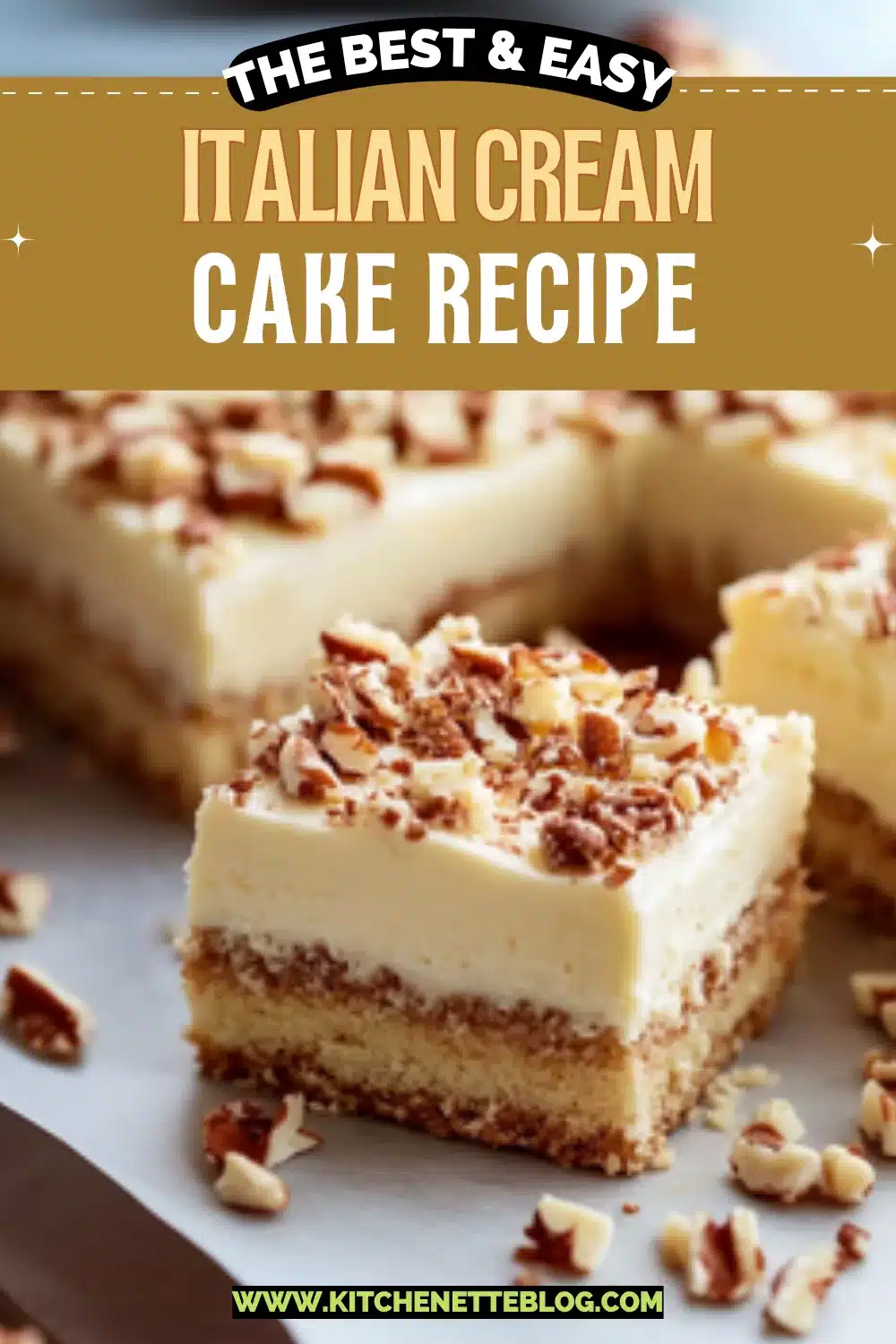 Italian Cream Cake Recipe