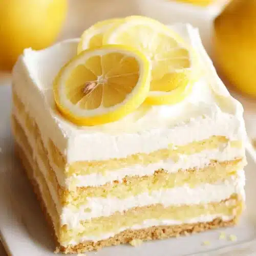 Lemon Cream Icebox Cake