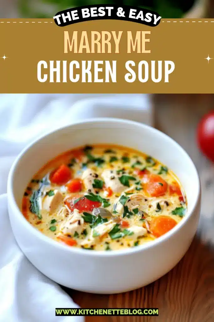Marry Me Chicken Soup