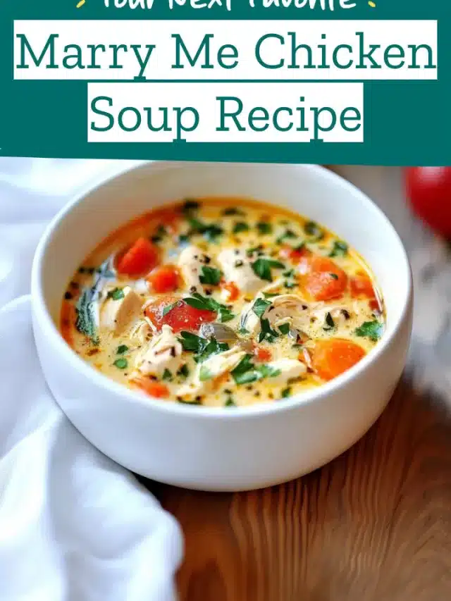Marry Me Chicken Soup Recipe
