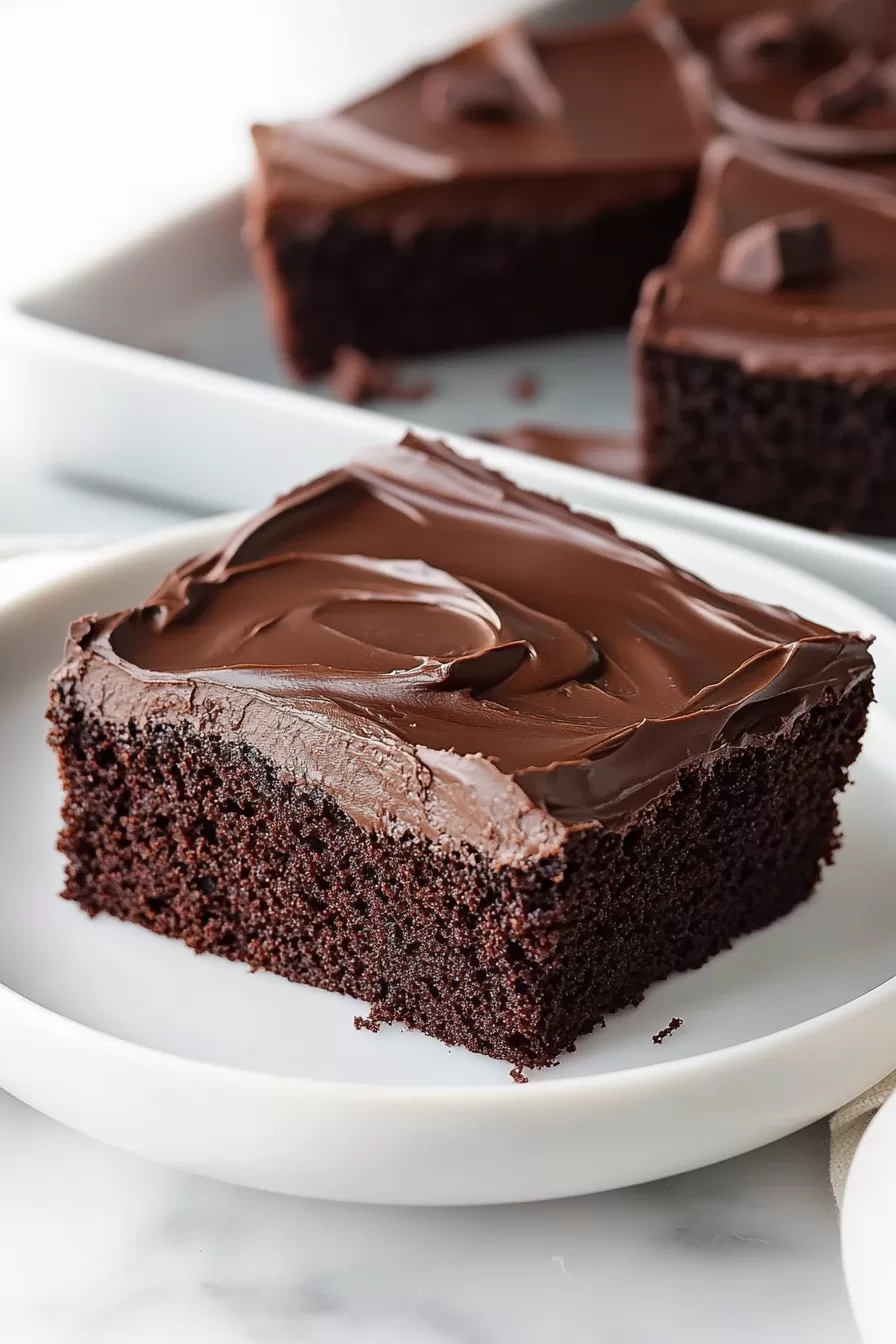 Moist Chocolate Buttermilk Cake