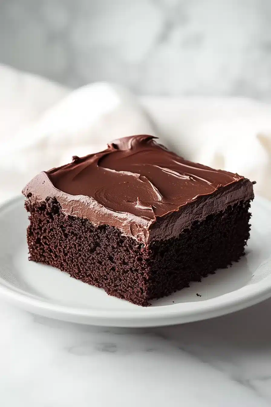 Moist Chocolate Buttermilk Cake