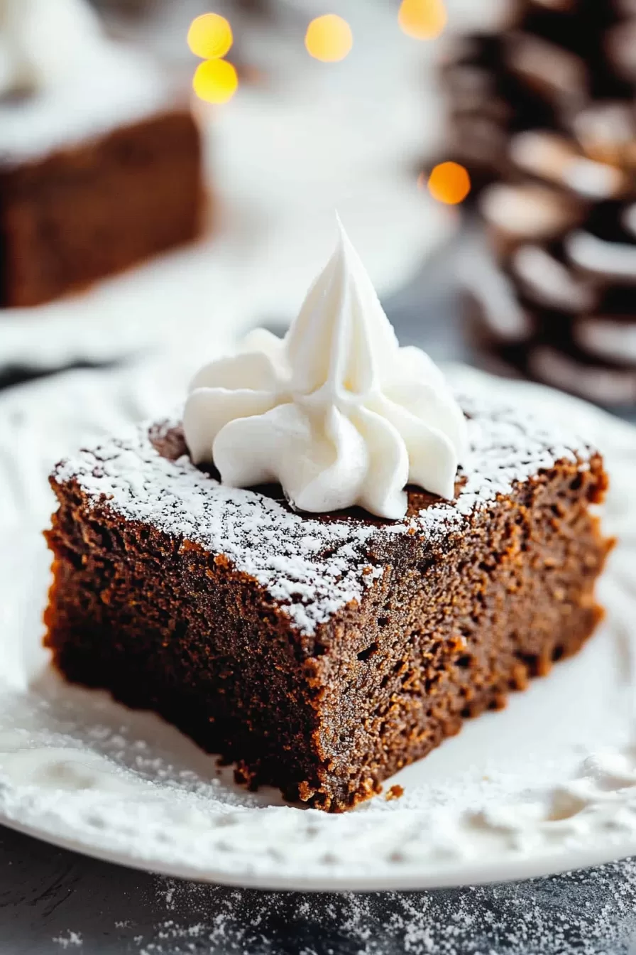 Moist Gingerbread Cake