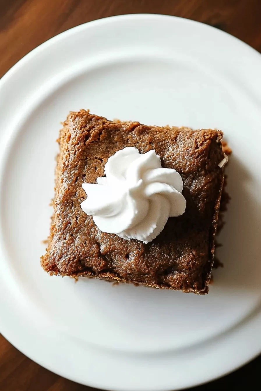 Moist Gingerbread Cake