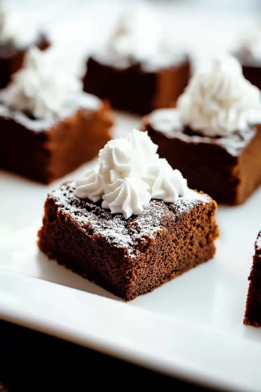 Moist Gingerbread Cake