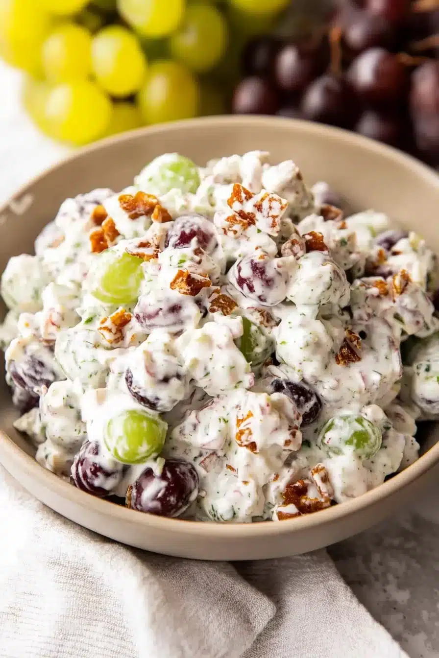 Old-Fashioned Creamy Grape Salad