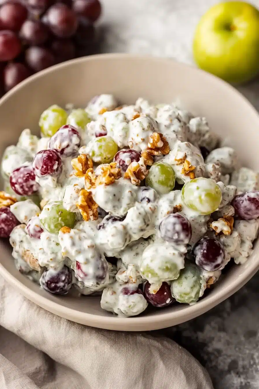 Old-Fashioned Creamy Grape Salad