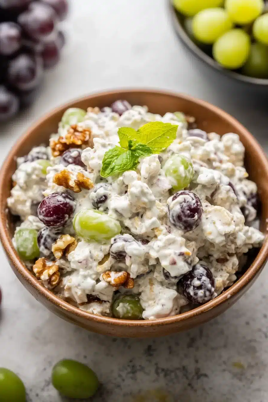 Old-Fashioned Creamy Grape Salad