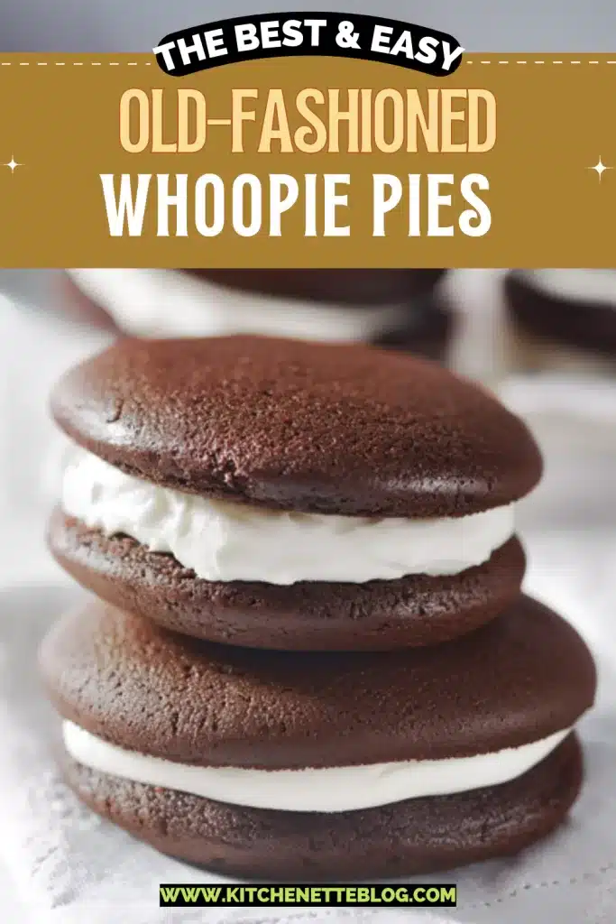 Old-Fashioned Whoopie pies
