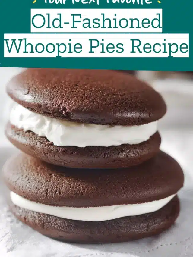 Old-Fashioned Whoopie Pies Recipe