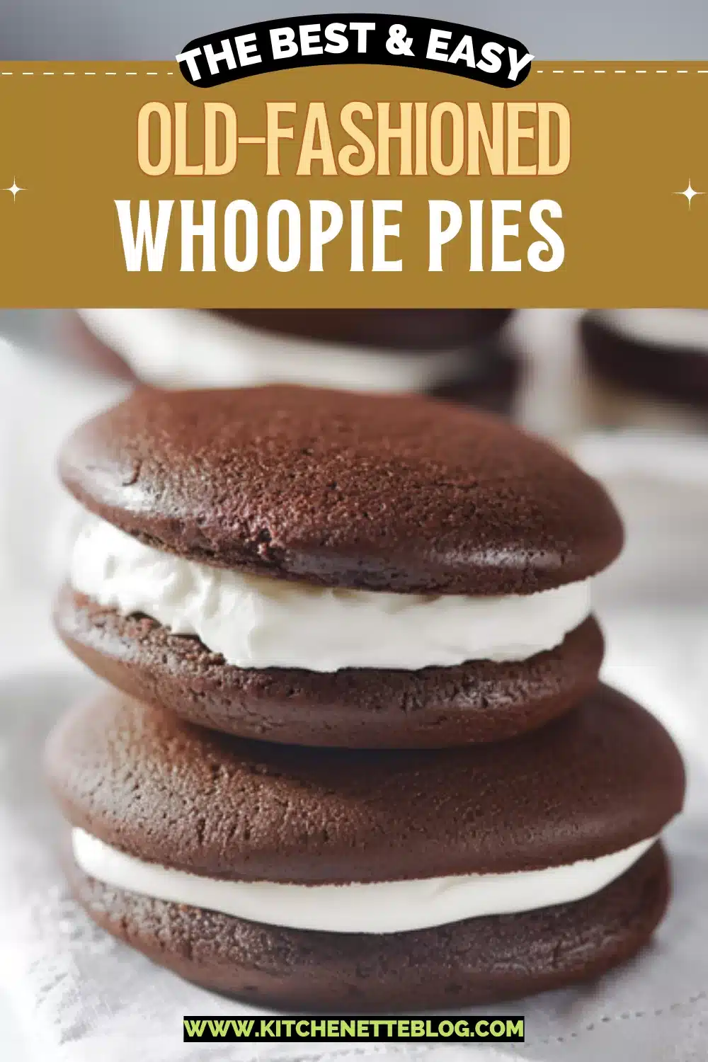 Old-Fashioned Whoopie pies