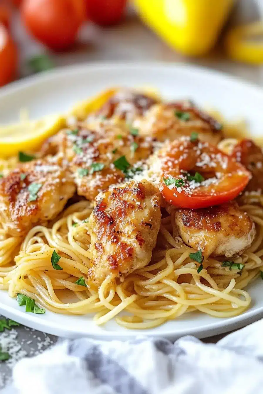 Olive Garden Chicken Scampi