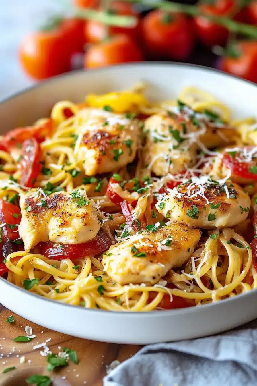 Olive Garden Chicken Scampi