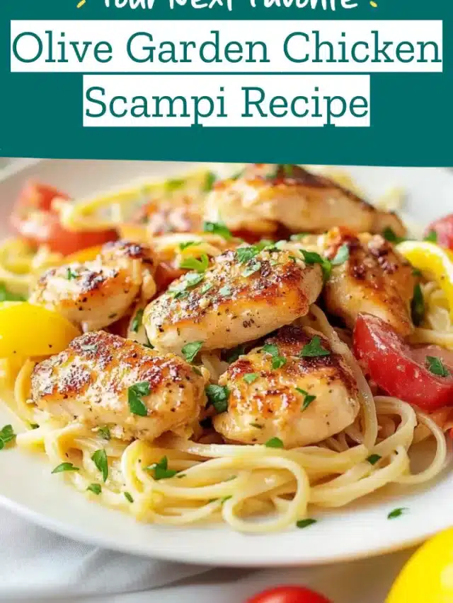Olive Garden Chicken Scampi Recipe