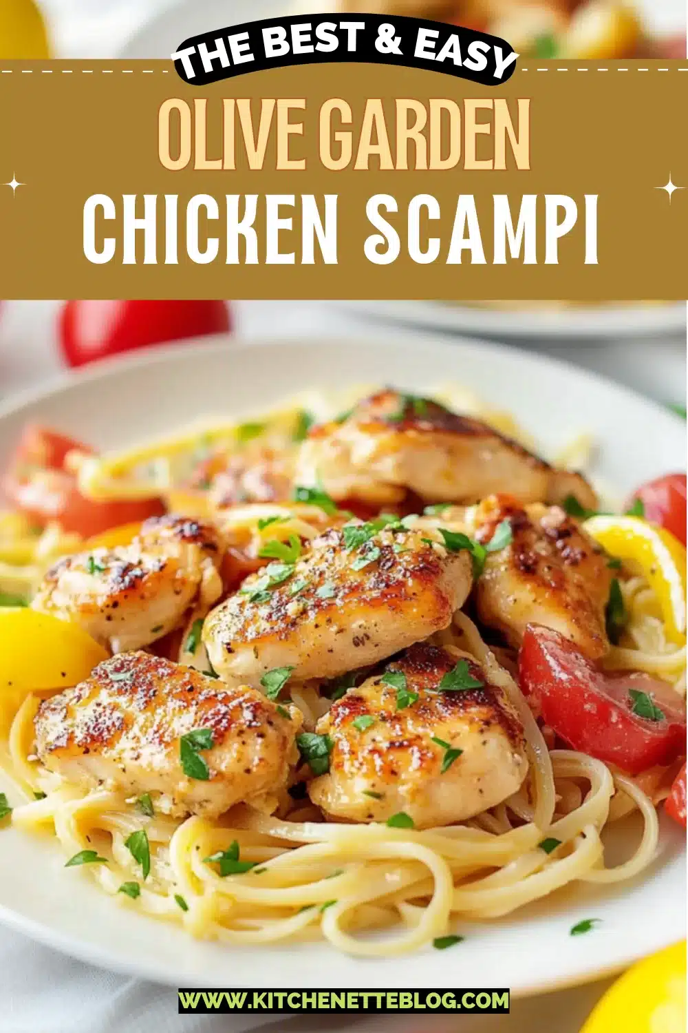 Olive Garden Chicken Scampi