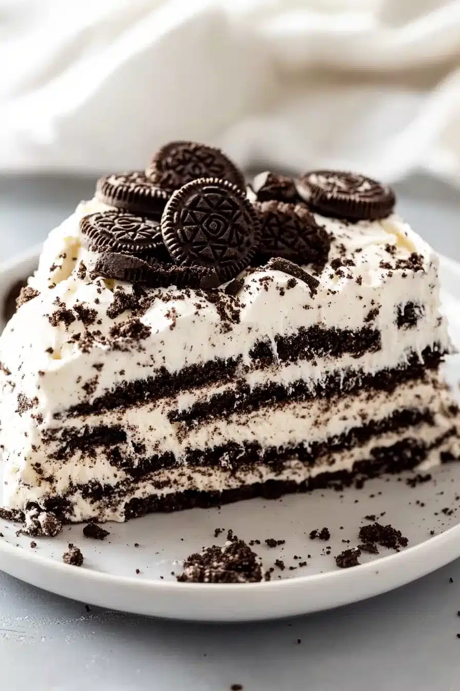 Oreo Icebox Cake