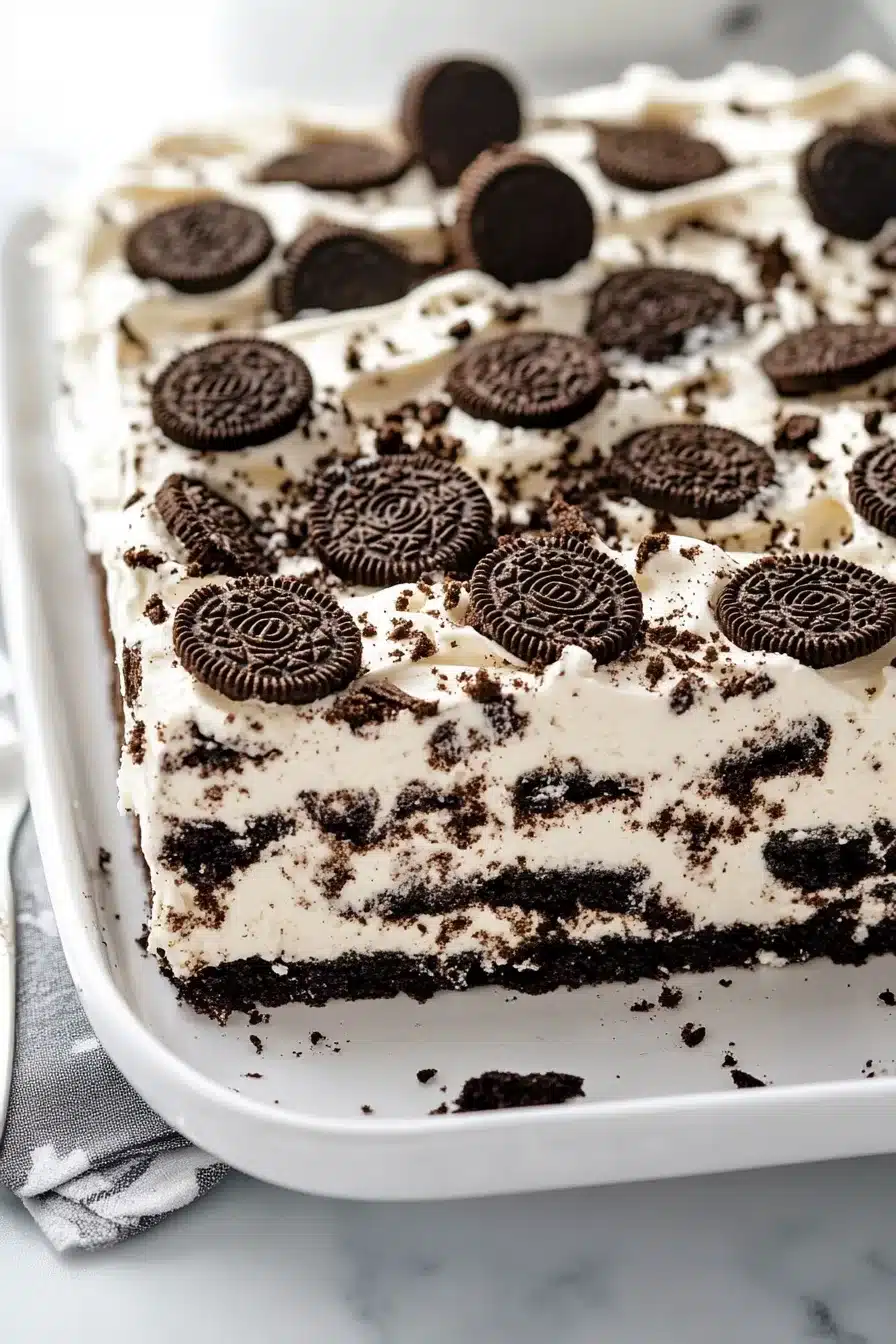 Oreo Icebox Cake