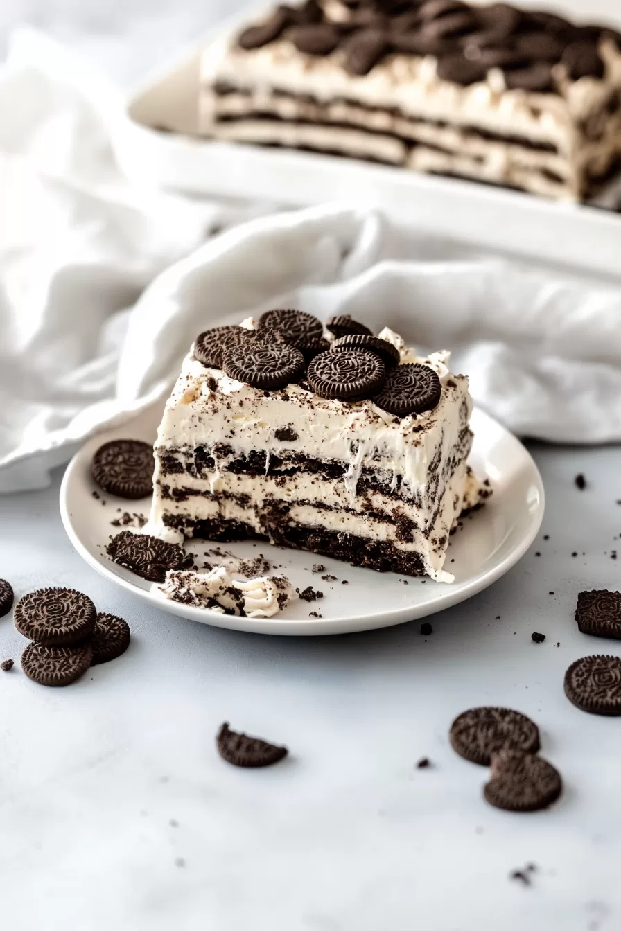 Oreo Icebox Cake