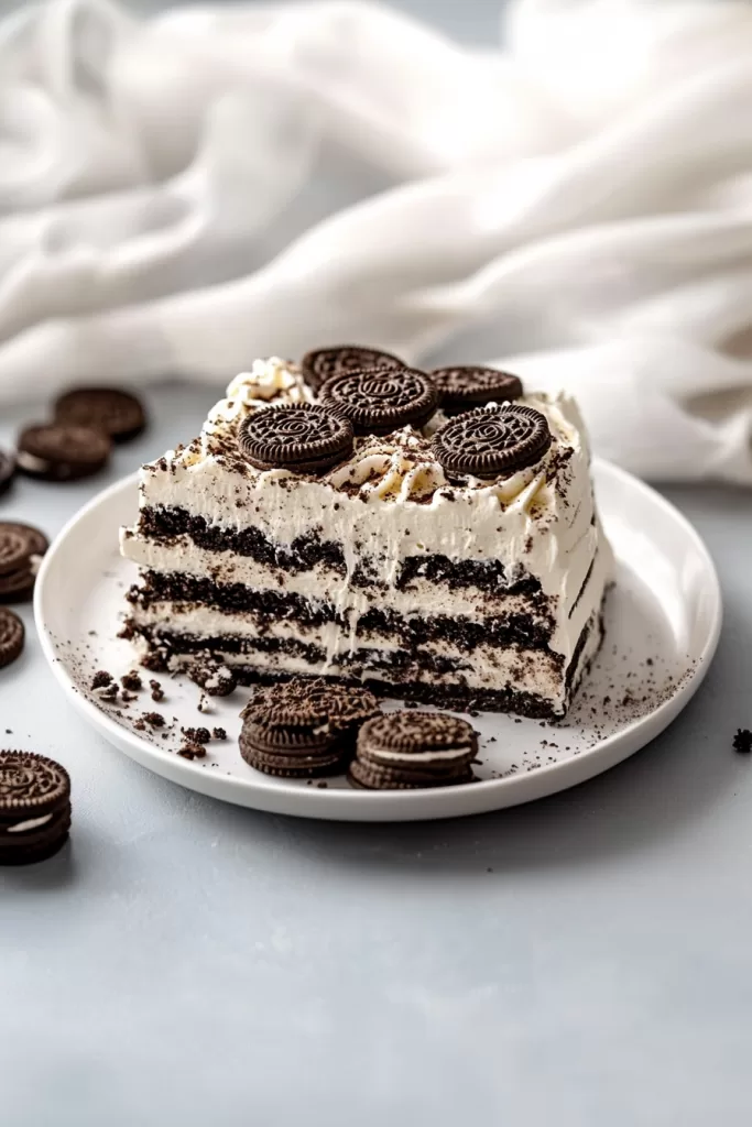 Oreo Icebox Cake