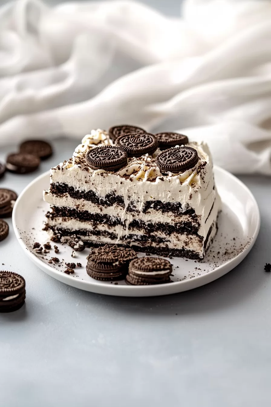 Oreo Icebox Cake