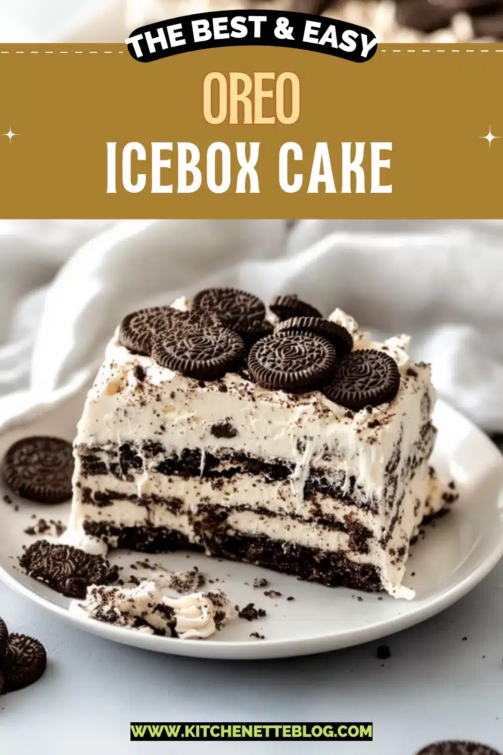 Oreo Icebox Cake