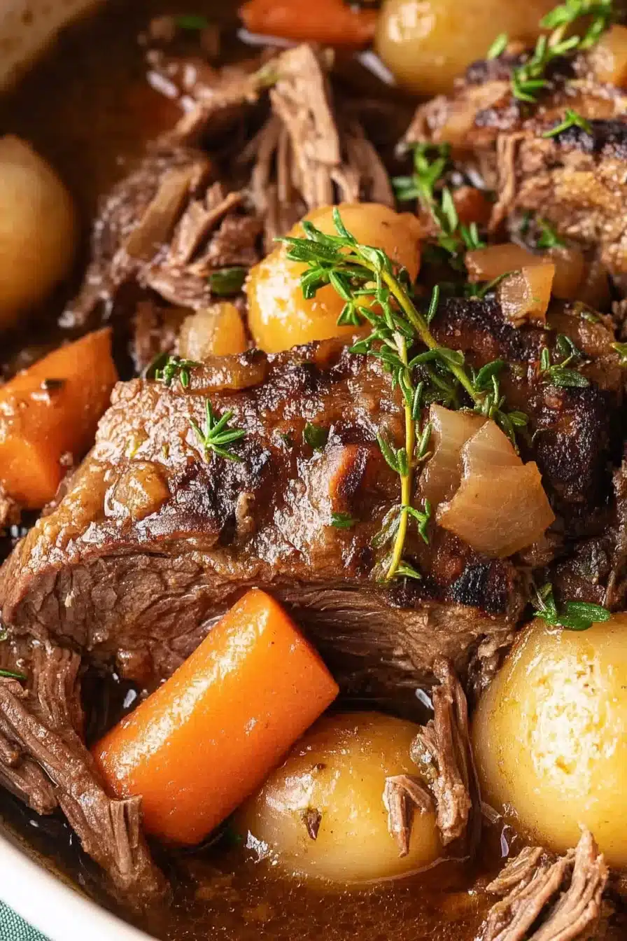 Oven-Braised Pot Roast
