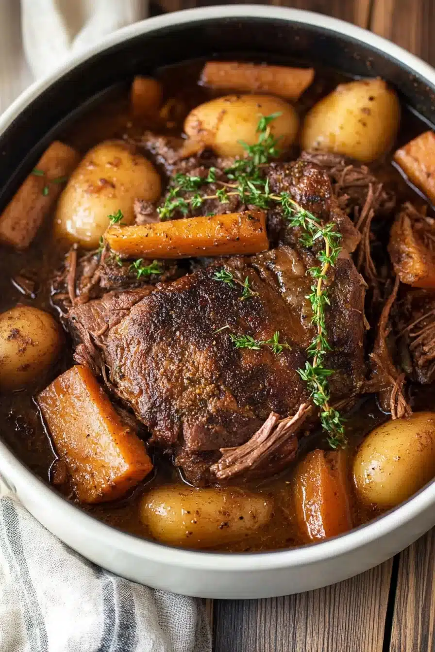 Oven-Braised Pot Roast