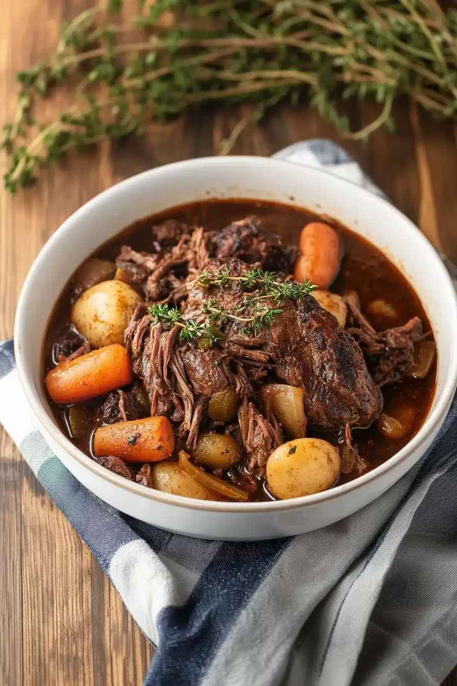 Oven-Braised Pot Roast