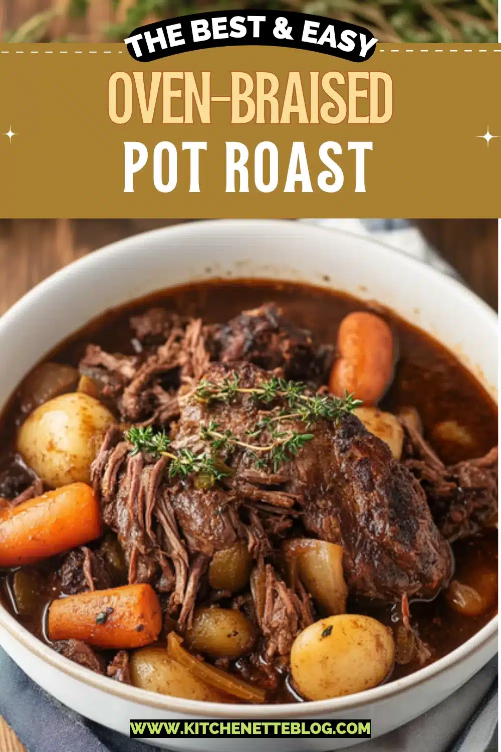 Oven-Braised Pot Roast