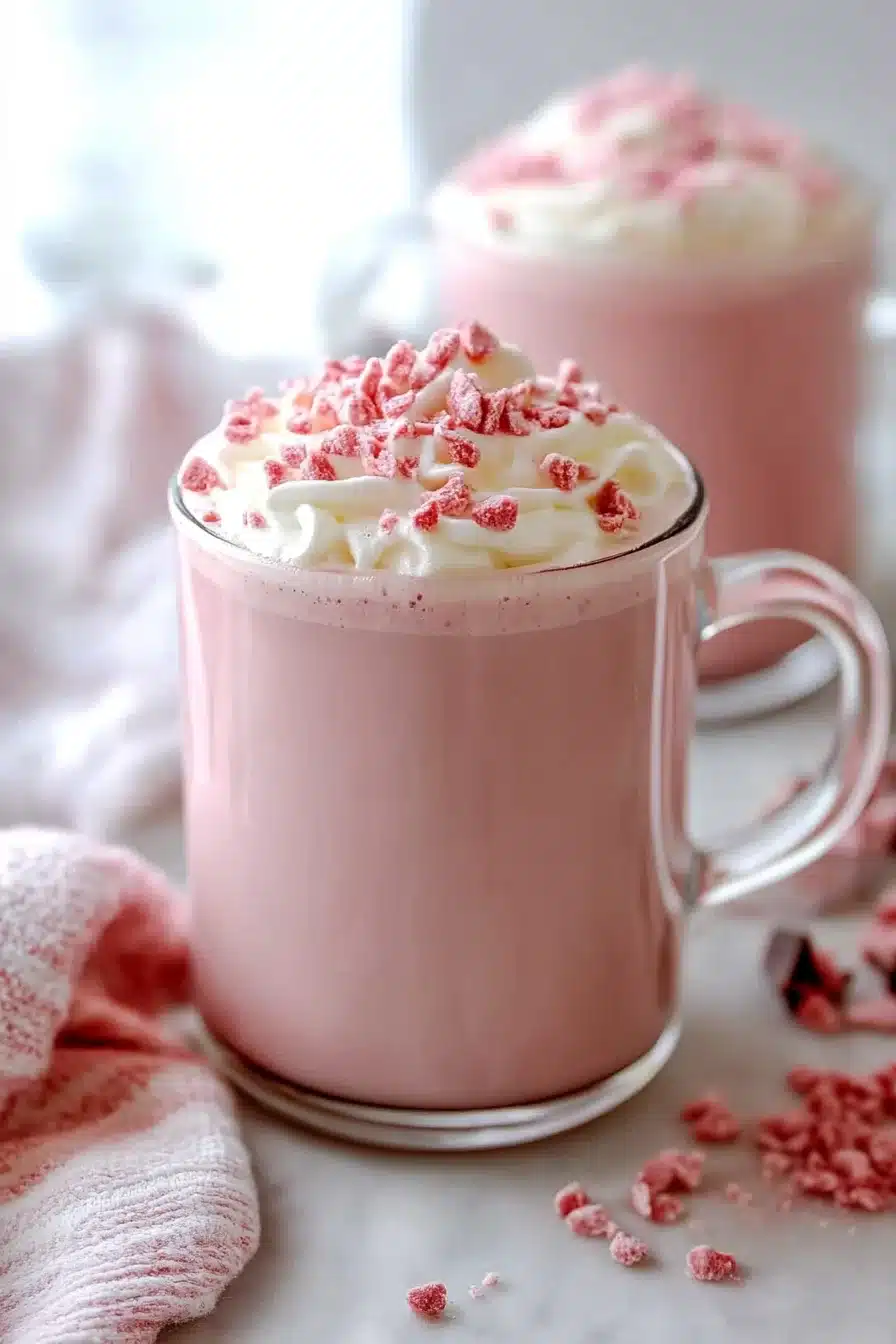 Pink Hot Chocolate