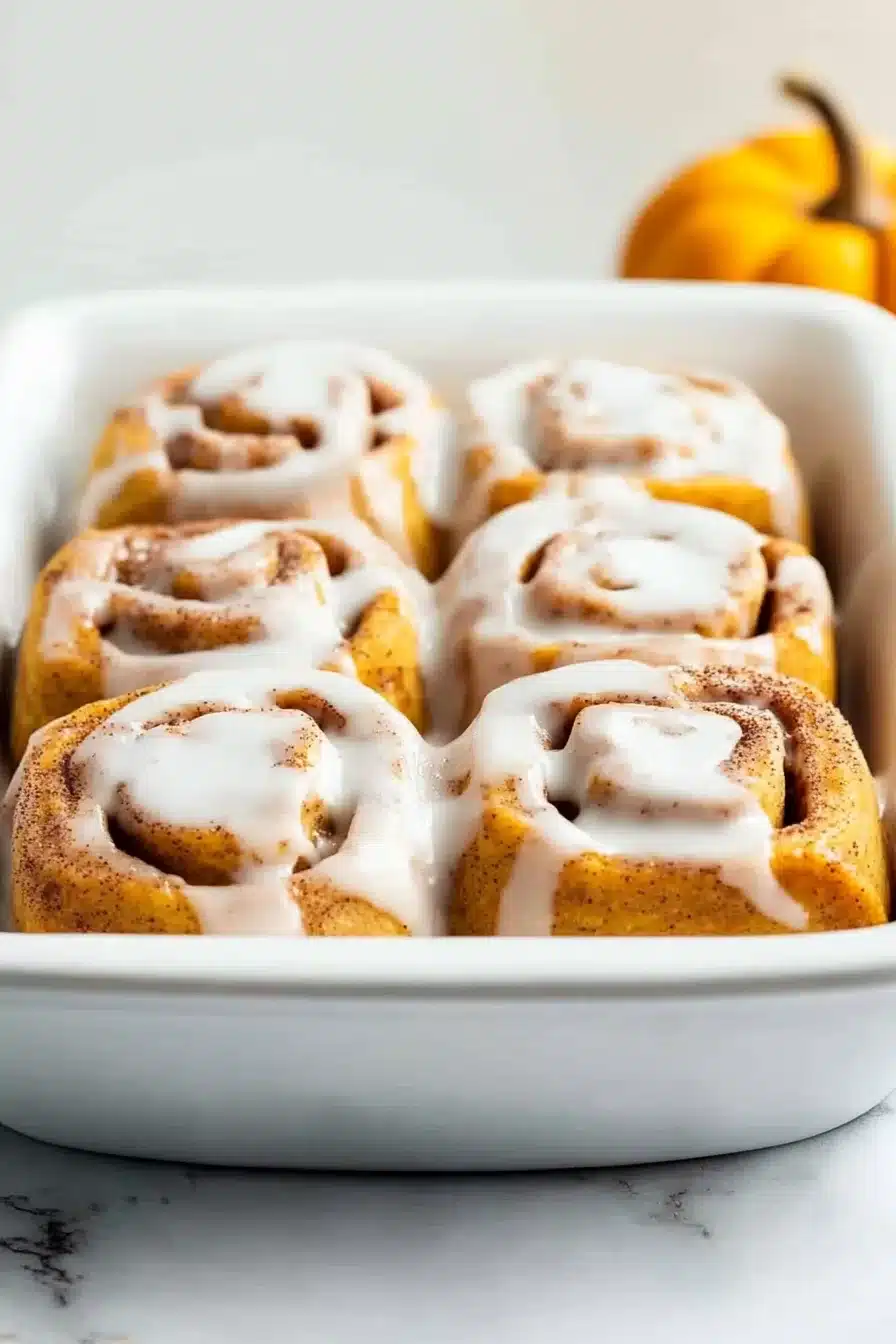 Pumpkin Cinnamon Rolls Recipe