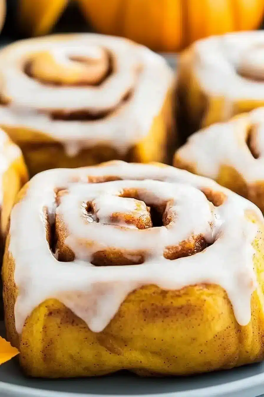 Pumpkin Cinnamon Rolls Recipe