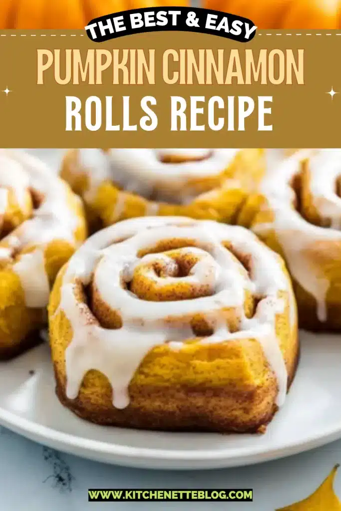 Pumpkin Cinnamon Rolls Recipe