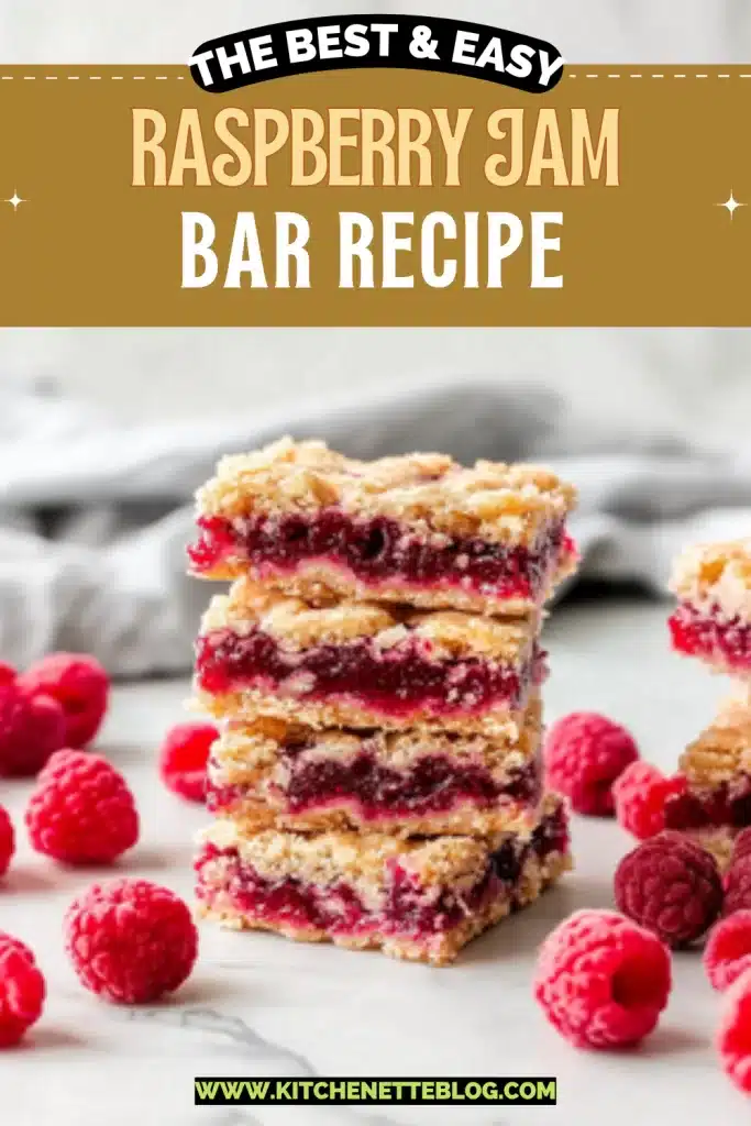 Raspberry Jam Bar Recipe