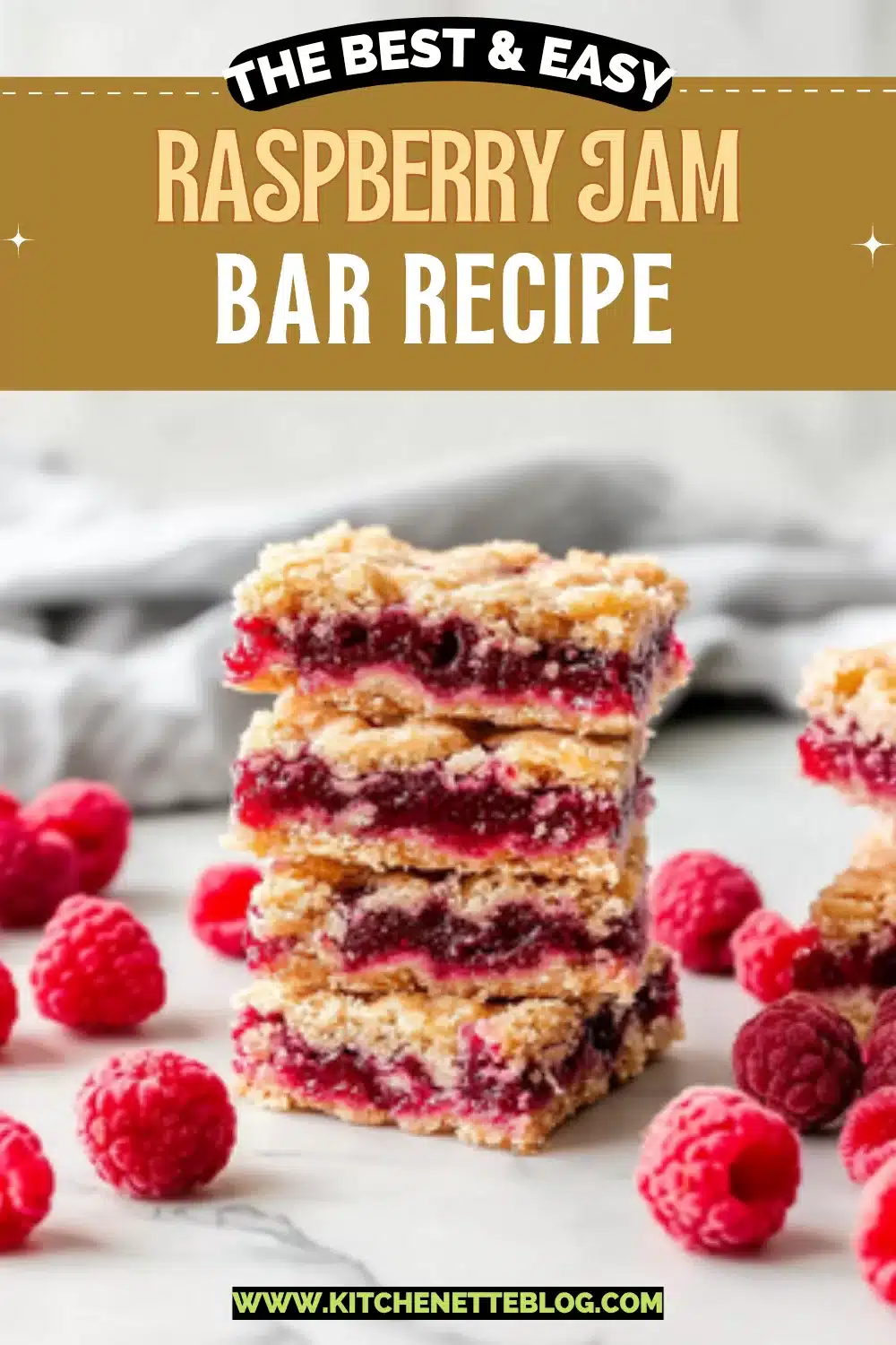 Raspberry Jam Bar Recipe