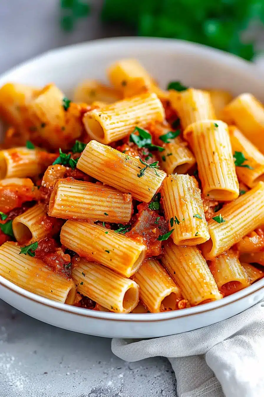 Rigatoni Arrabbiata