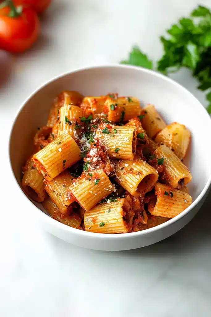 Rigatoni Arrabbiata