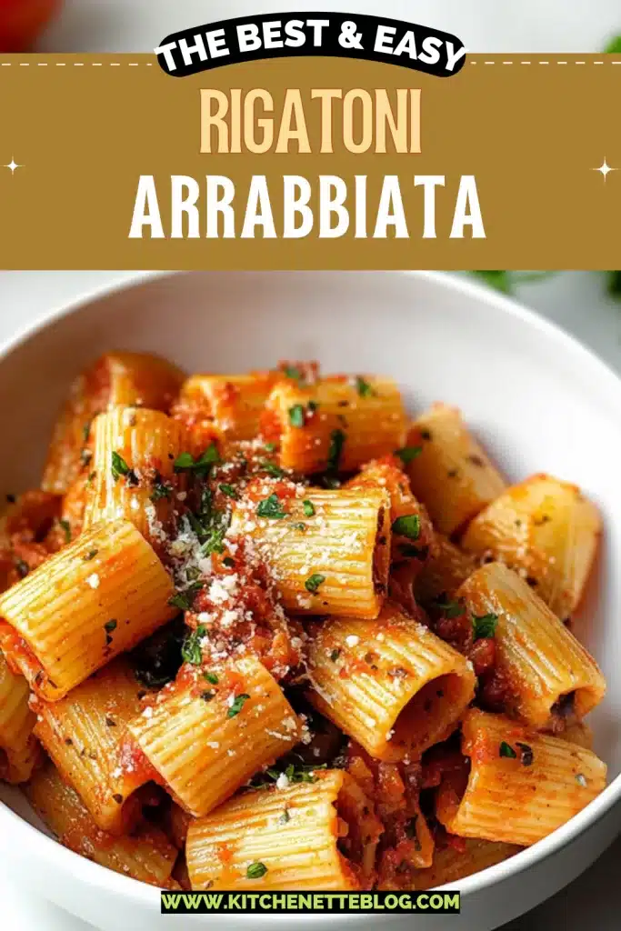 Rigatoni Arrabbiata