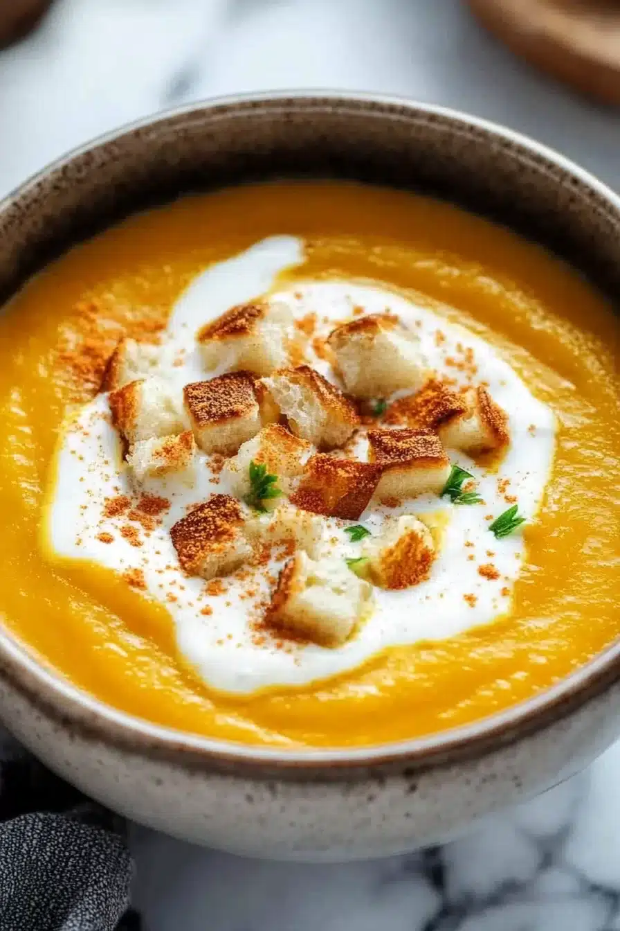 Roasted Acorn Squash Soup
