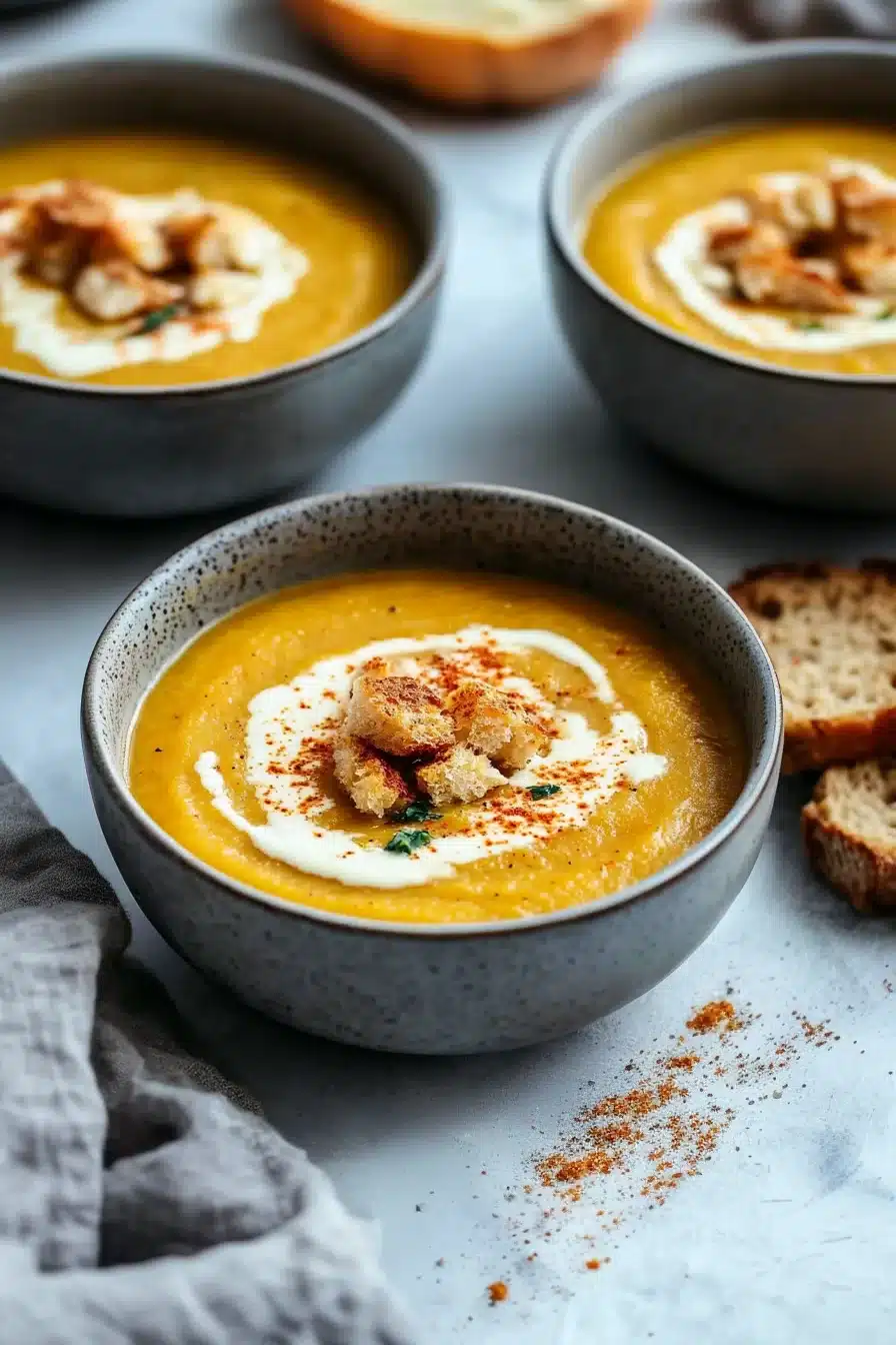 Roasted Acorn Squash Soup