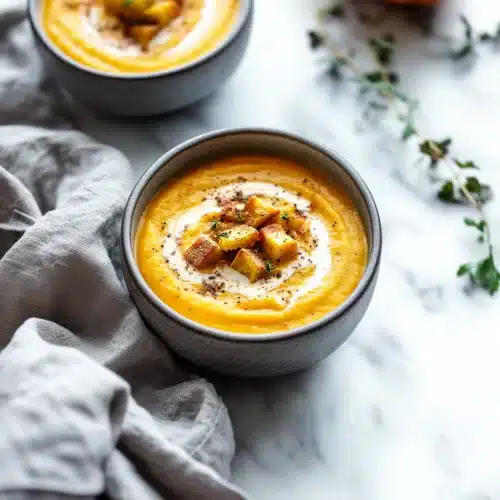 Roasted Acorn Squash Soup