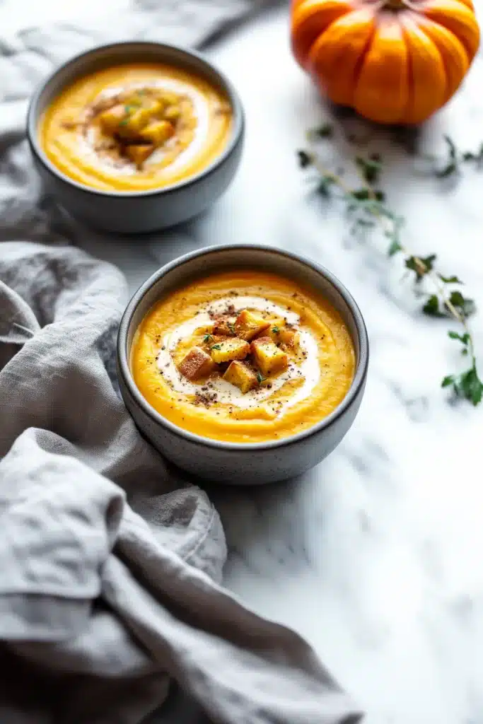 Roasted Acorn Squash Soup