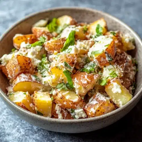 Roasted Smashed Potato Salad