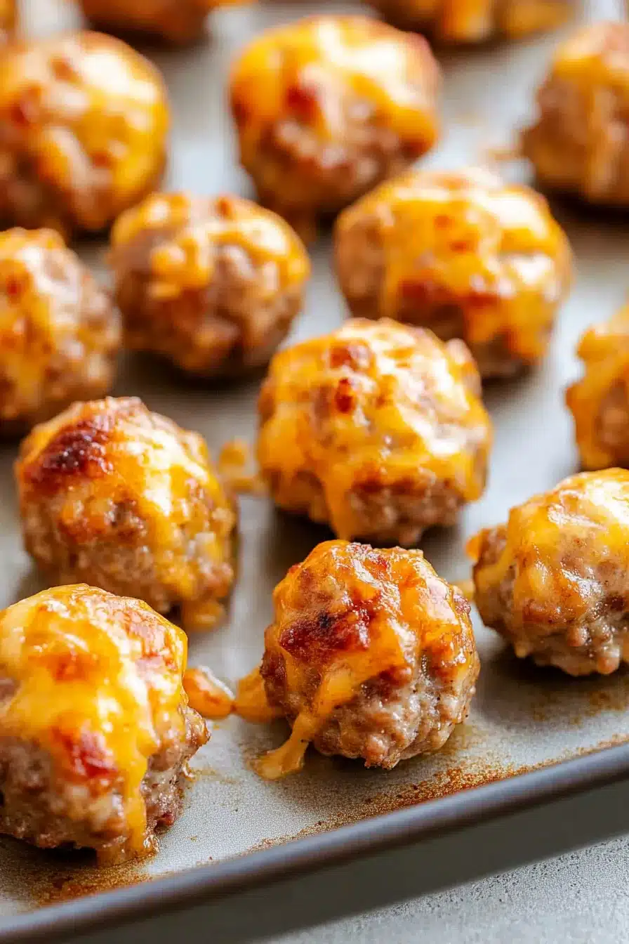 Sausage Pancake Balls