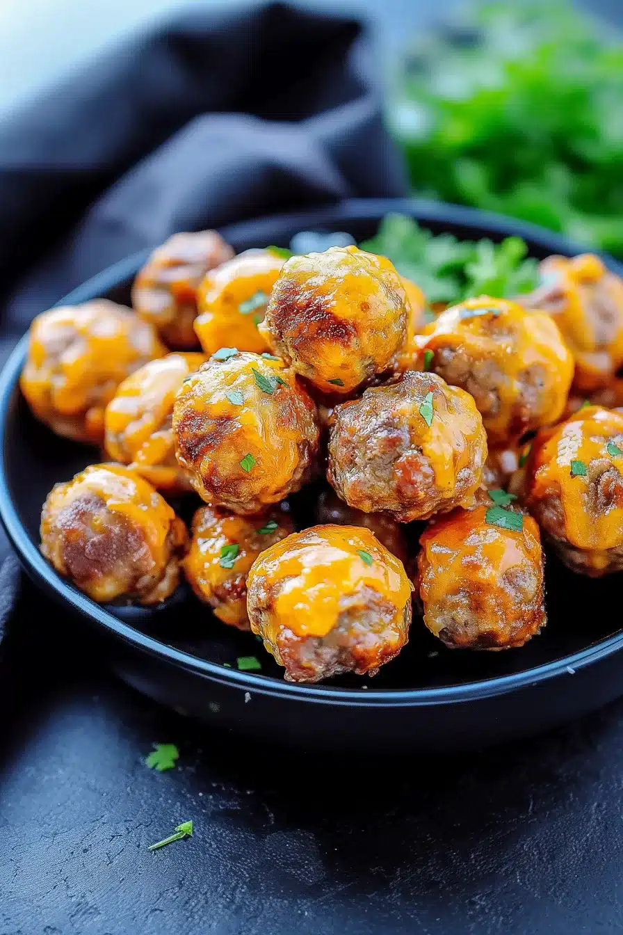 Sausage Pancake Balls