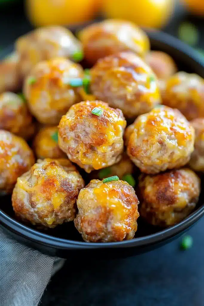 Sausage Pancake Balls