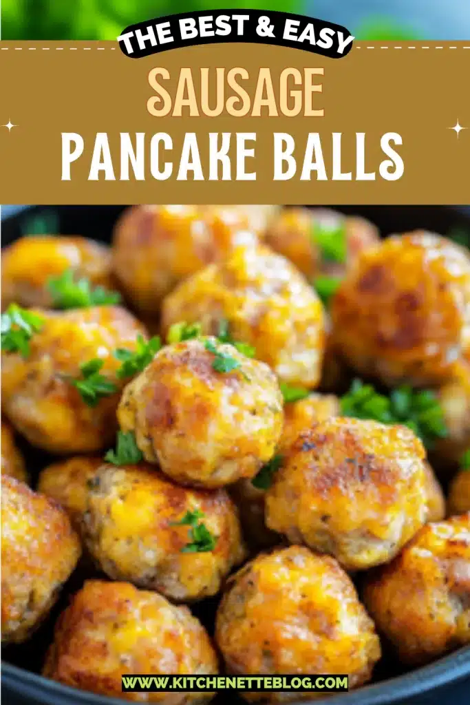 Sausage Pancake Balls