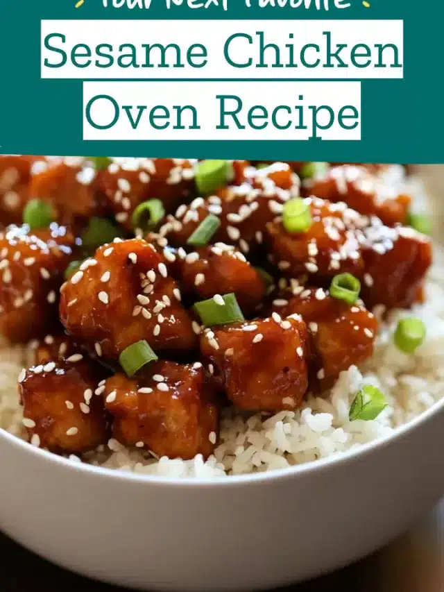 Sesame Chicken Oven Recipe
